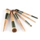 Набір пензликів для нанесення косметики в зеленому тубусі BRUSH TUBE MAKEUP SET