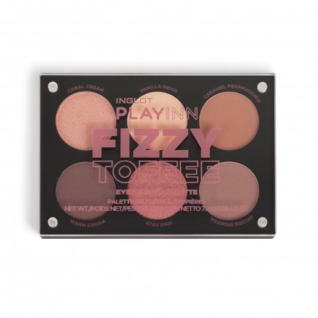 Палітра з тінями для повік PLAYINN FIZZY TOFFEE